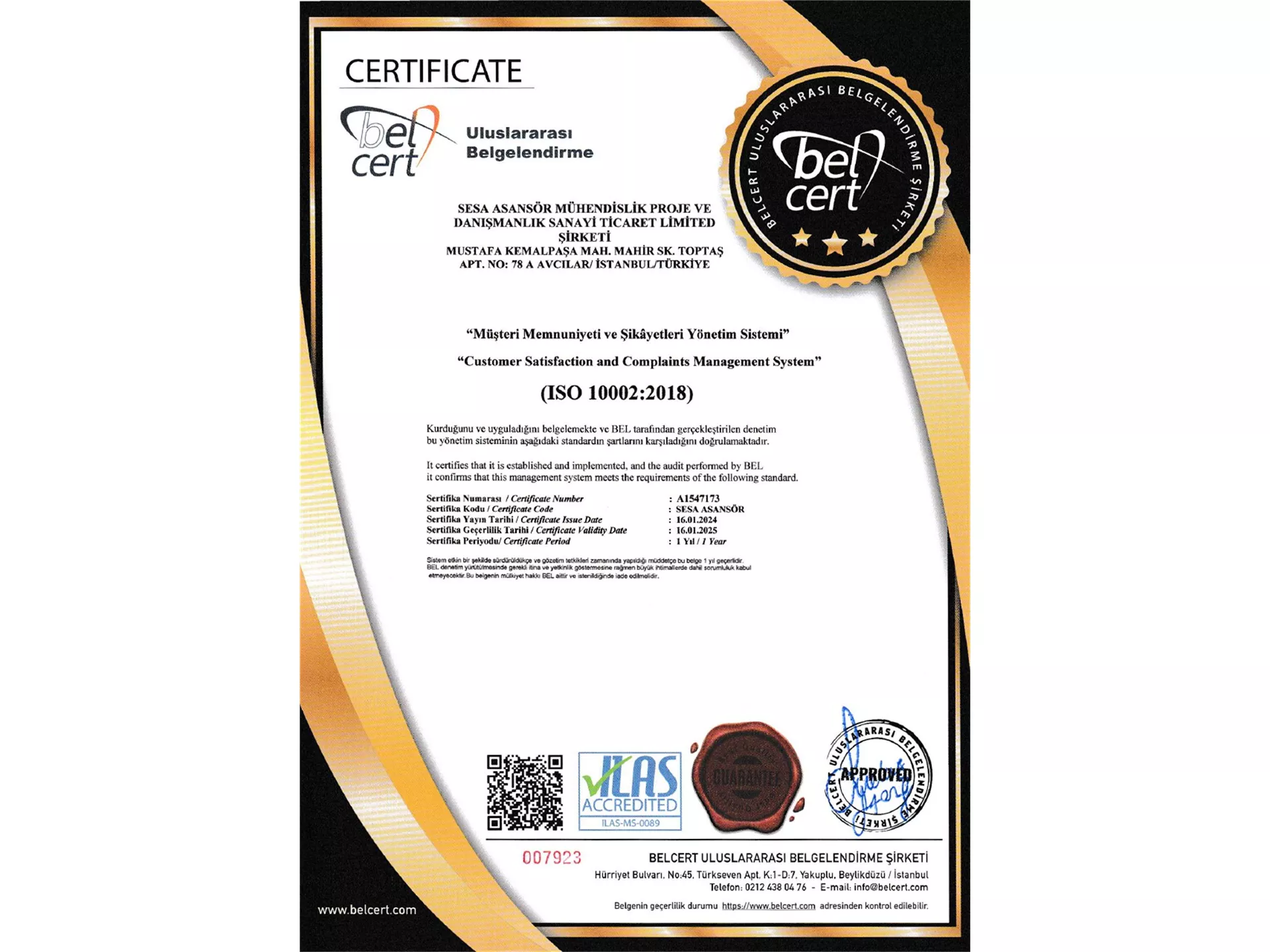 ISO 10002:2018