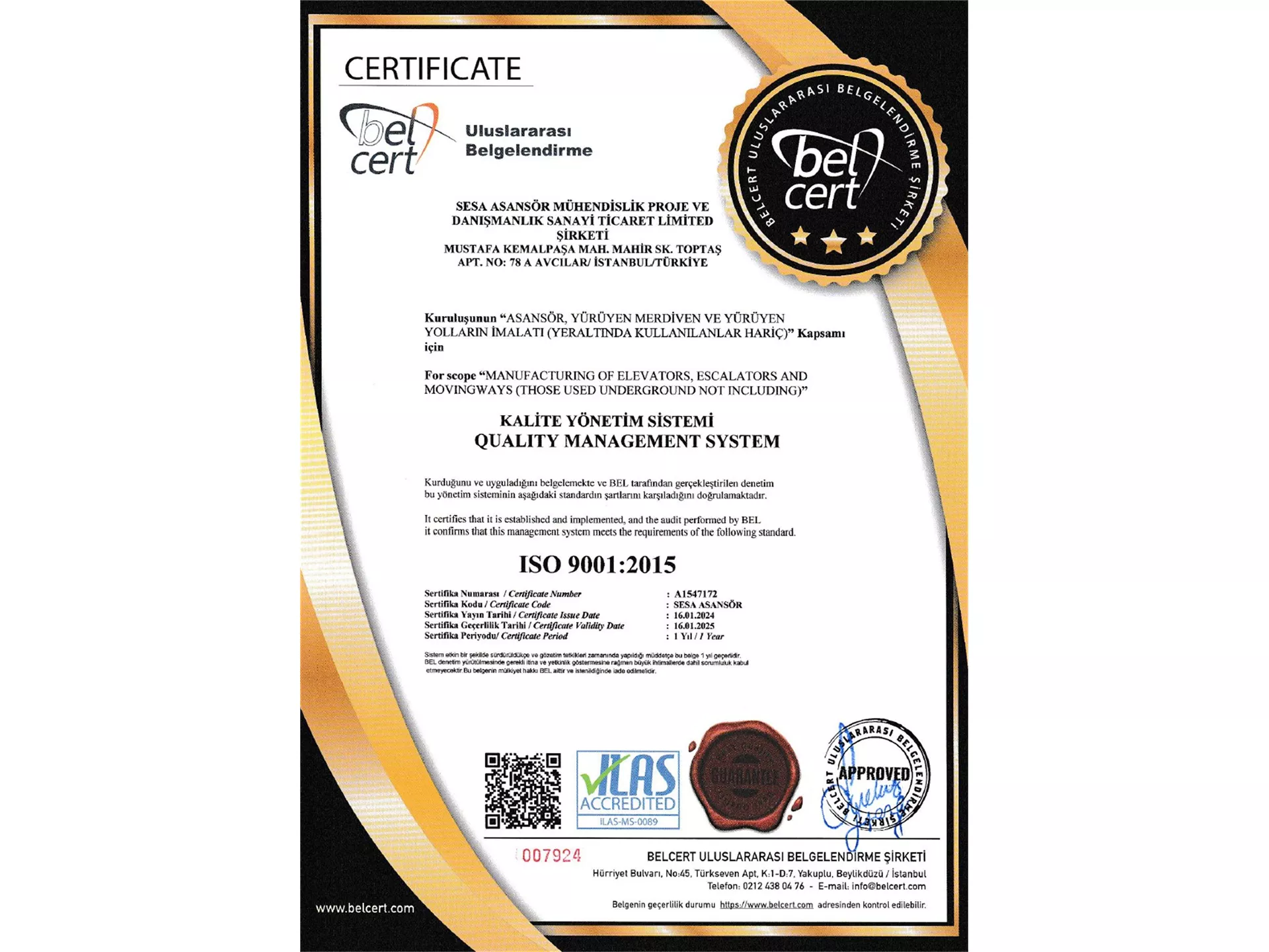 ISO 9001:2015